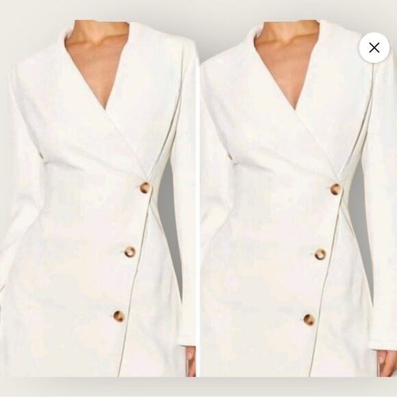 NWT | Jason Wu | Blazer Dress | White | Large - Picture 1 of 16